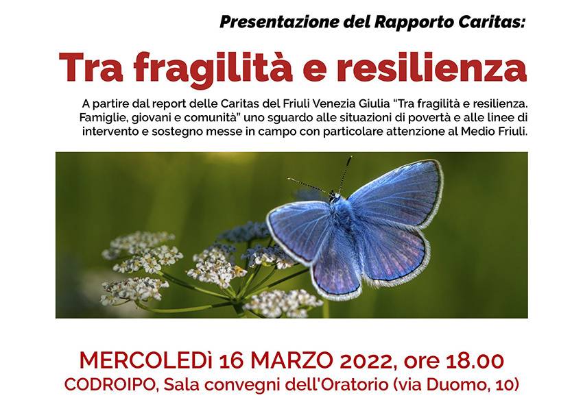 Rapporto Caritas Medio Friuli